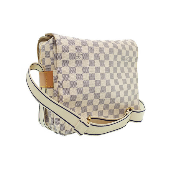 Louis Vuitton Damier Azur Naviglio Shoulder Bag - Picture 2 of 9